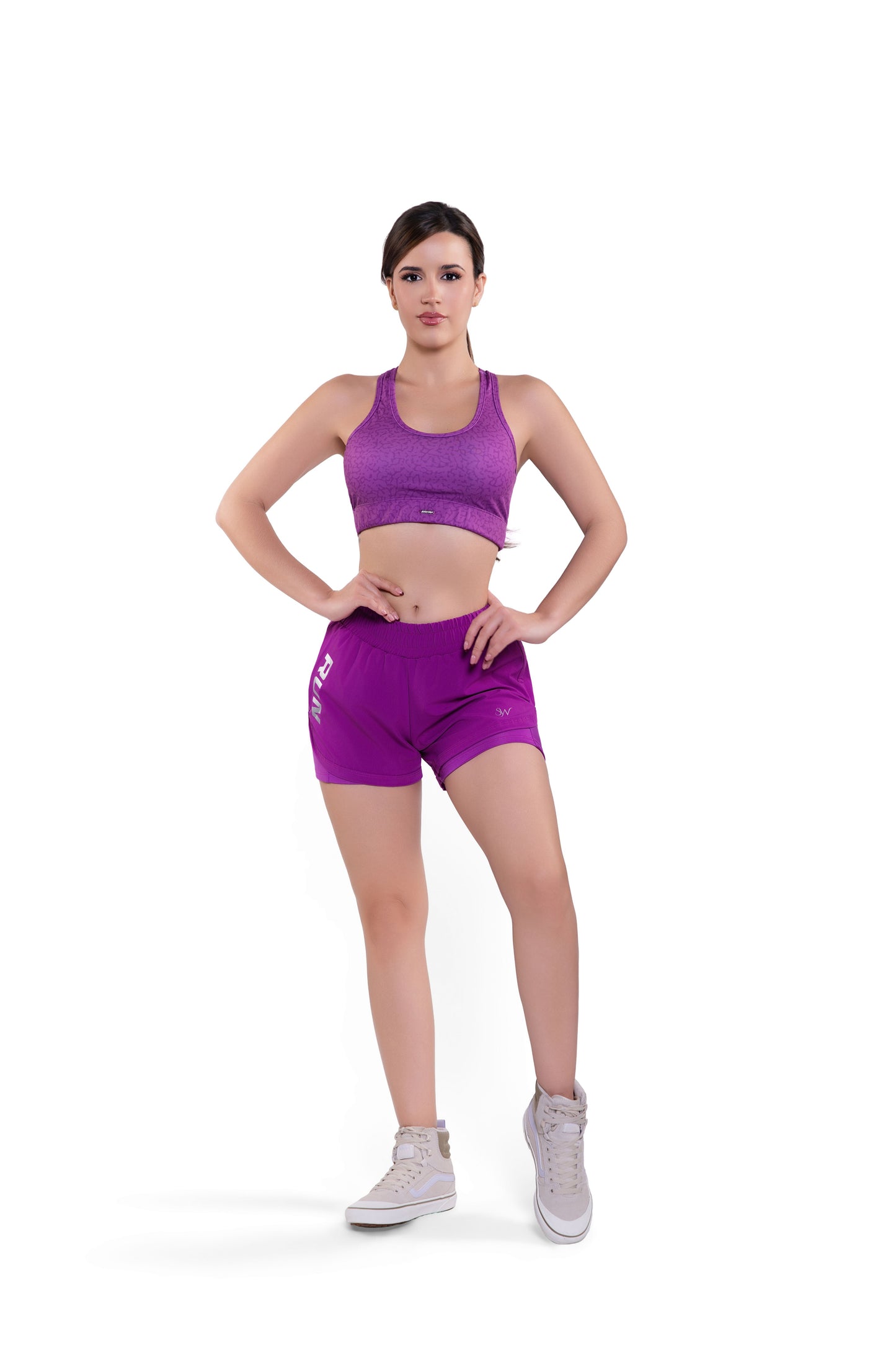 Double-Layer Running Shorts Set