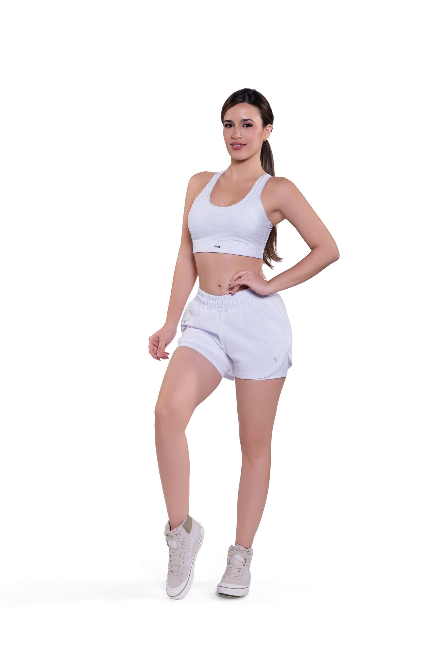 Double-Layer Running Shorts Set