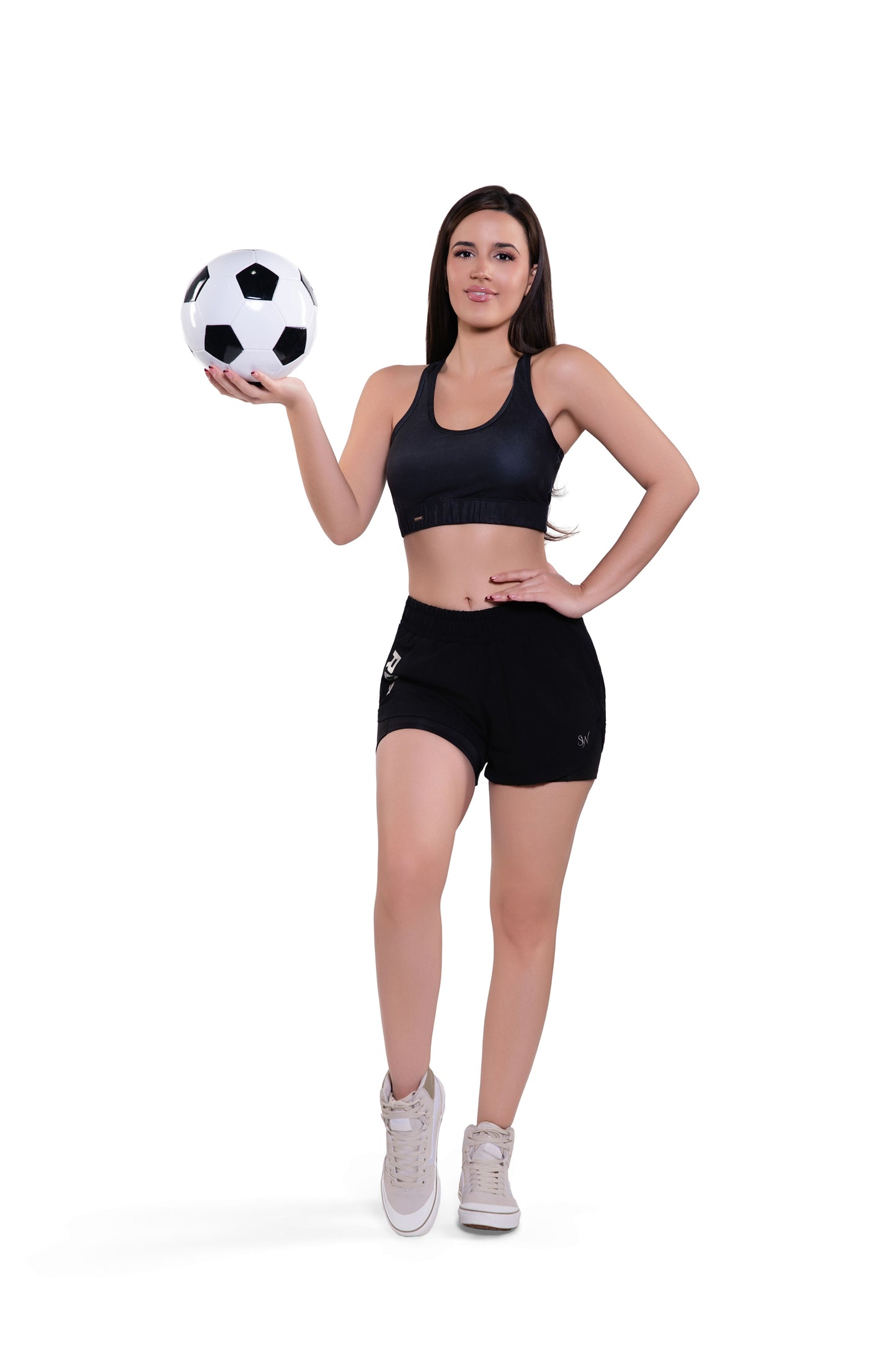 Double-Layer Running Shorts Set