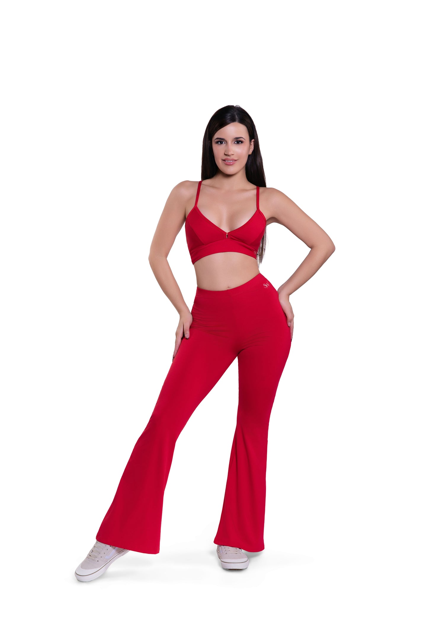 V Bell Pants Set